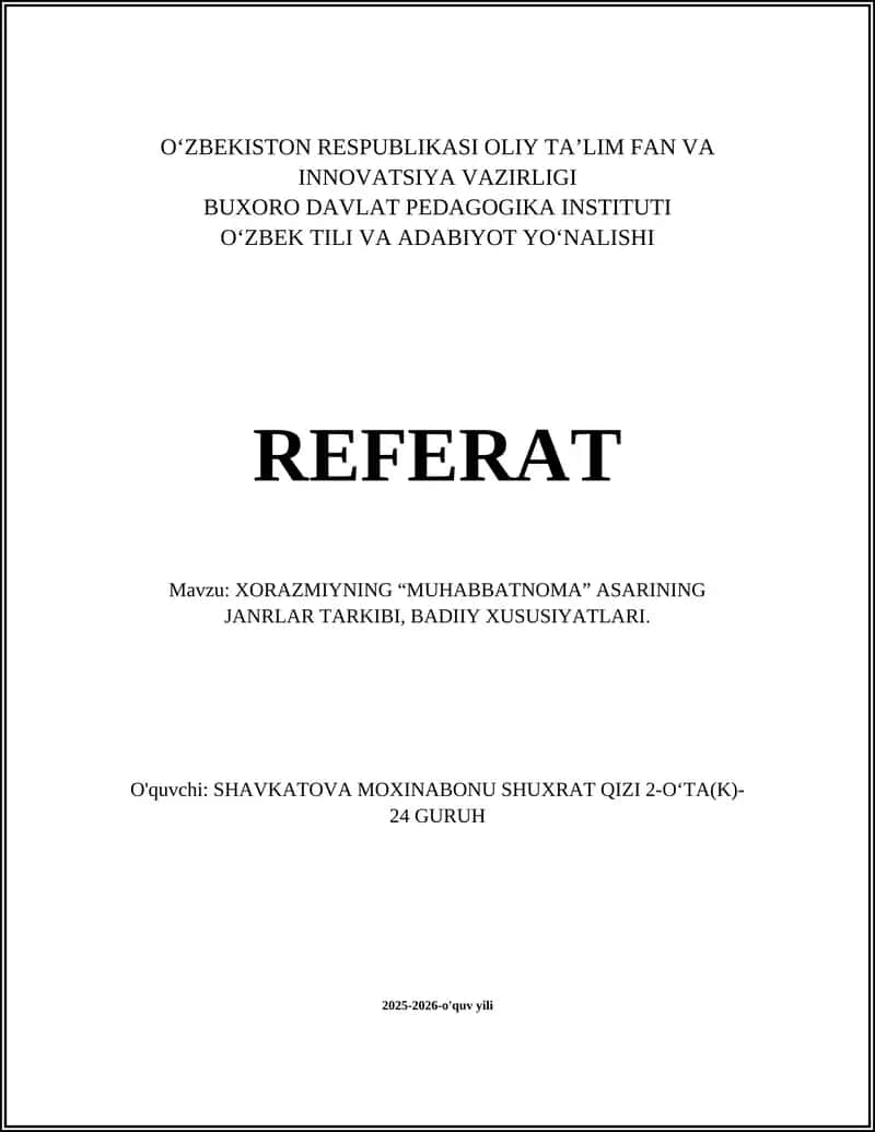 Muhabbatnoma