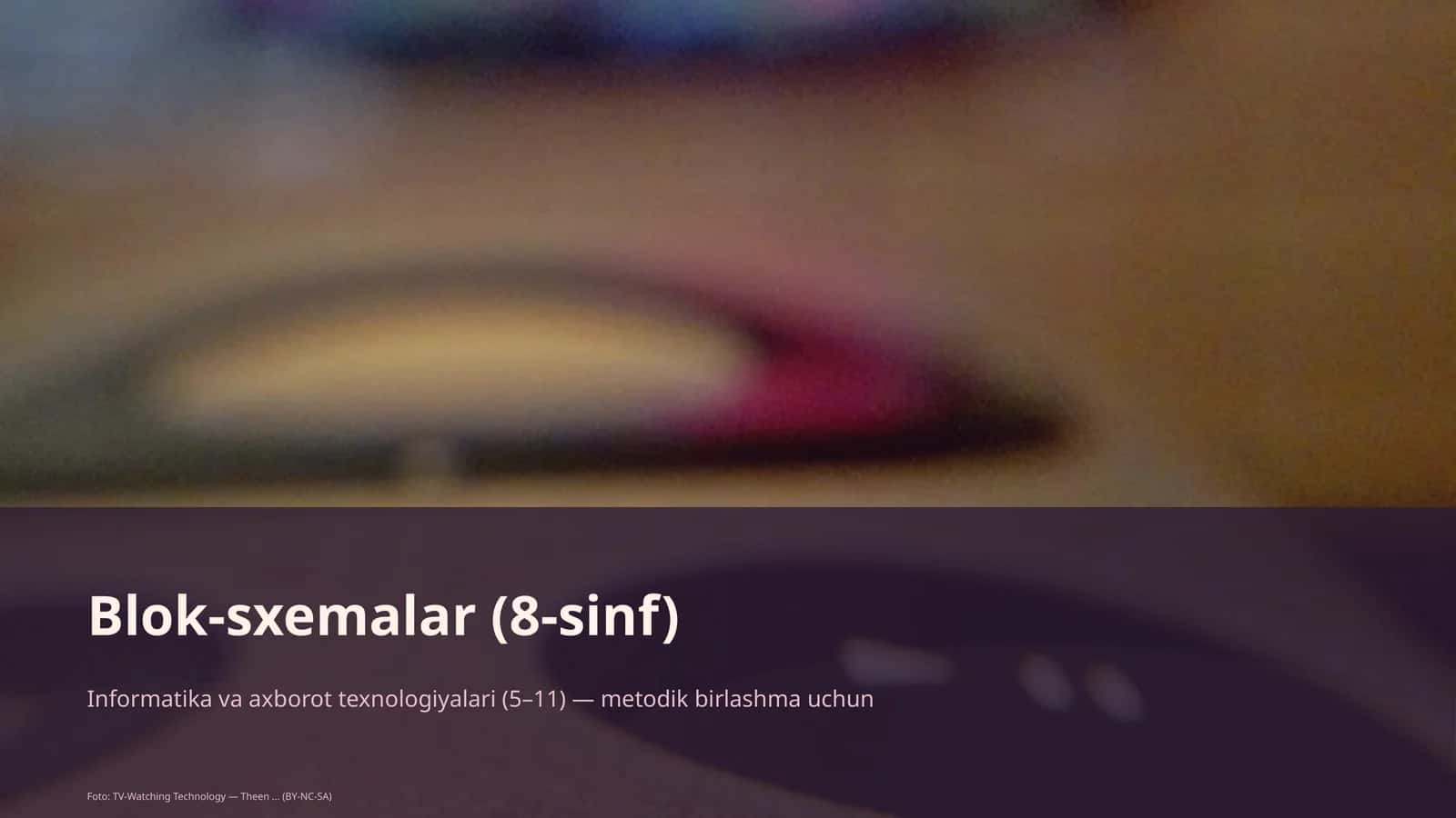 Blok-sxemalar (8-sinf)