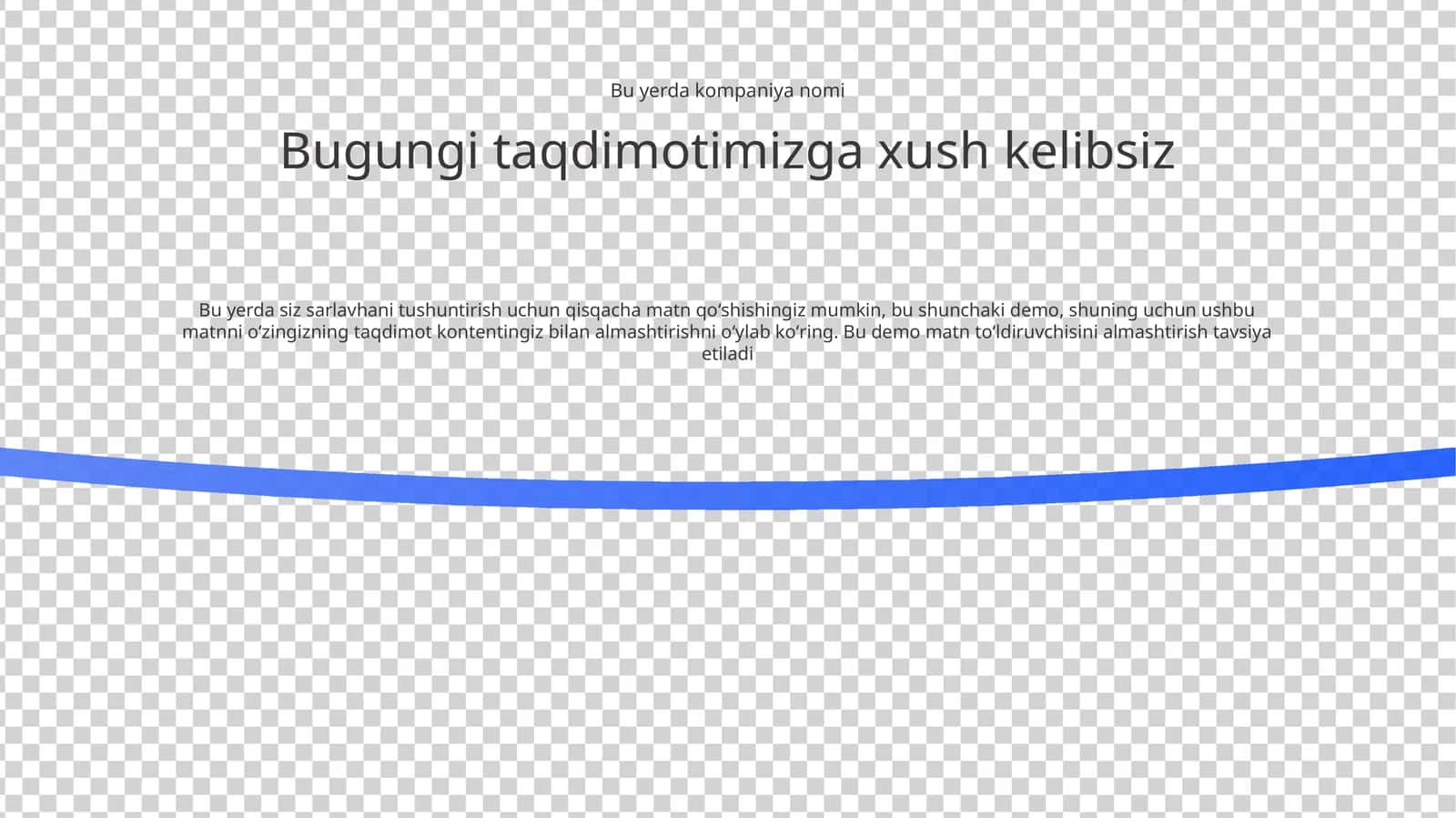 Zamonaviy Sarlavha Taqdimoti (10 Slayd)