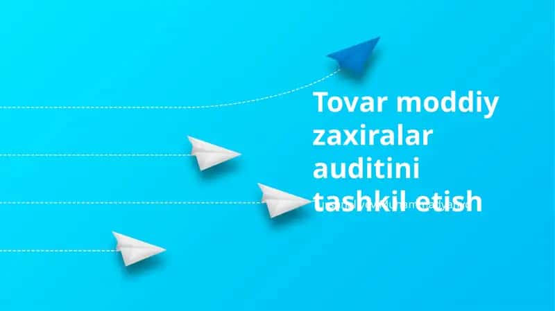 Materiallar Inventarizatsiyasi Auditini Tashkil Etish