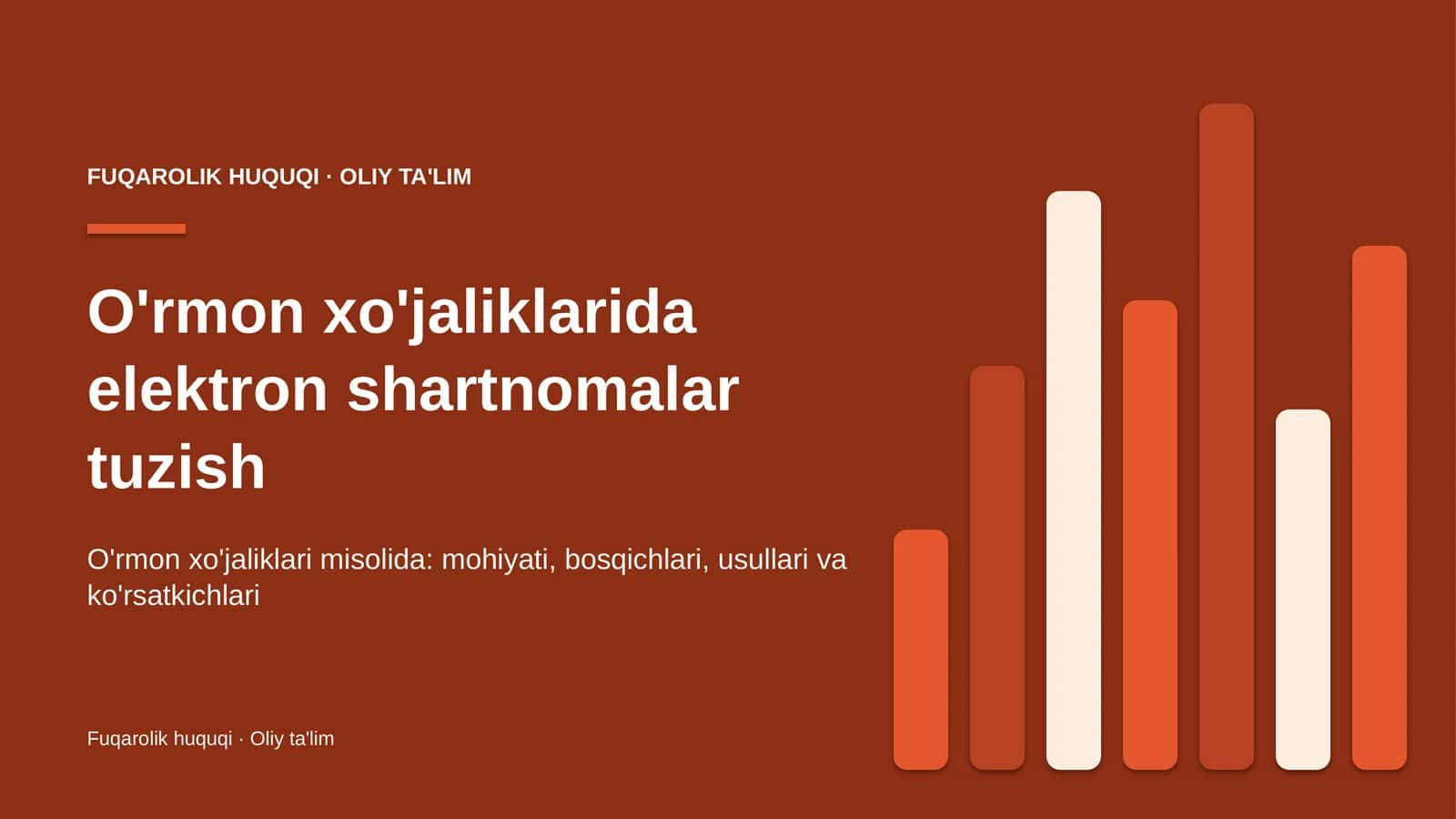 o'rmon xo'jaliklarida elektron shartnomalar tuzish 6444