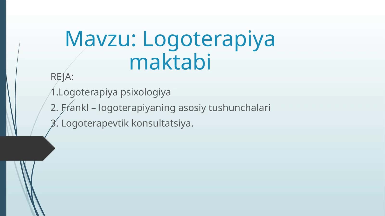 Logoterapiya maktabi