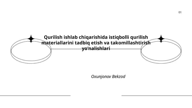 Geopolimer betonlar texnologiyasi
