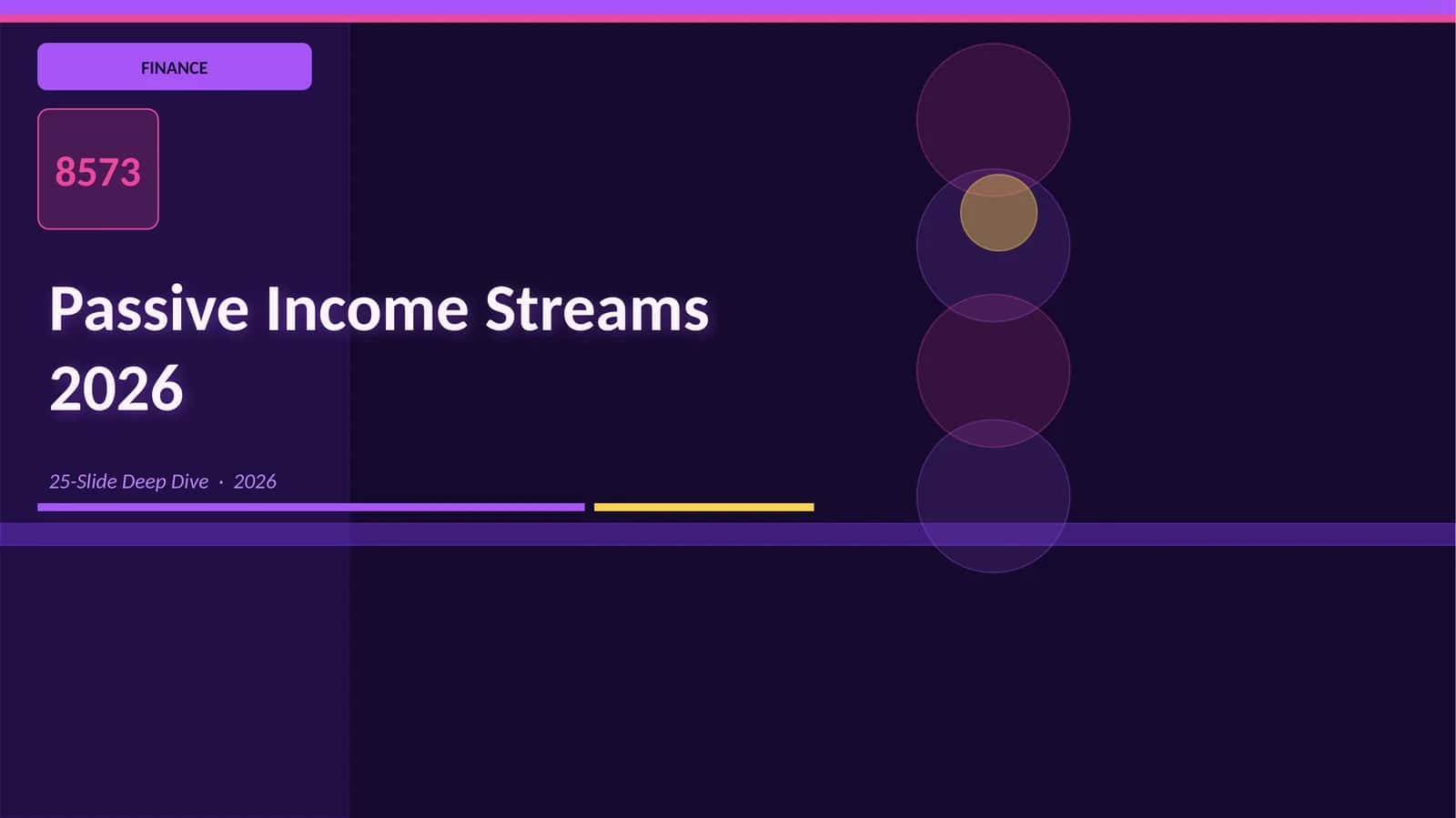 Passive Income Streams 2026