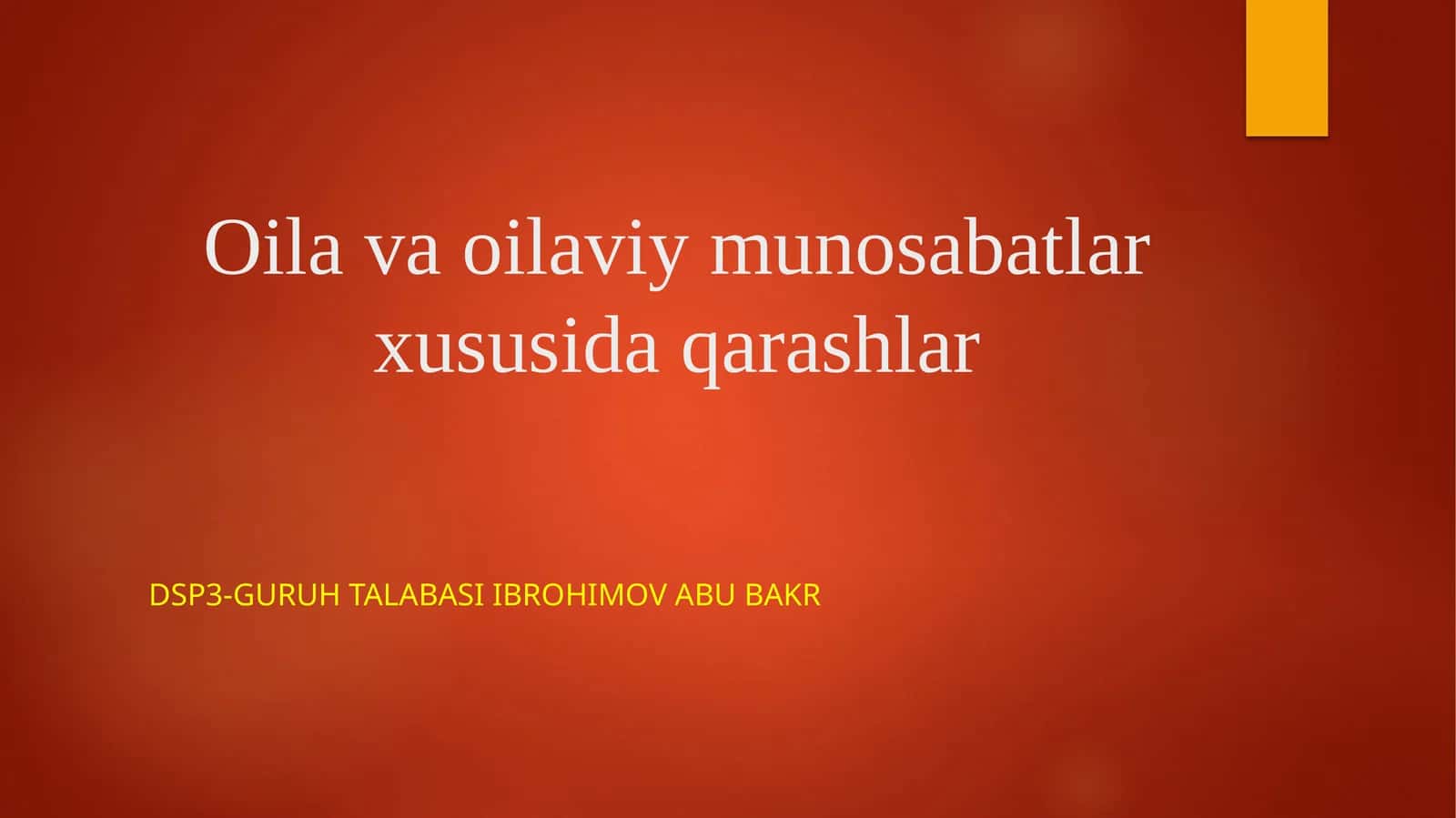 Sharq mutafakkirlarining oila xususida qarashlari