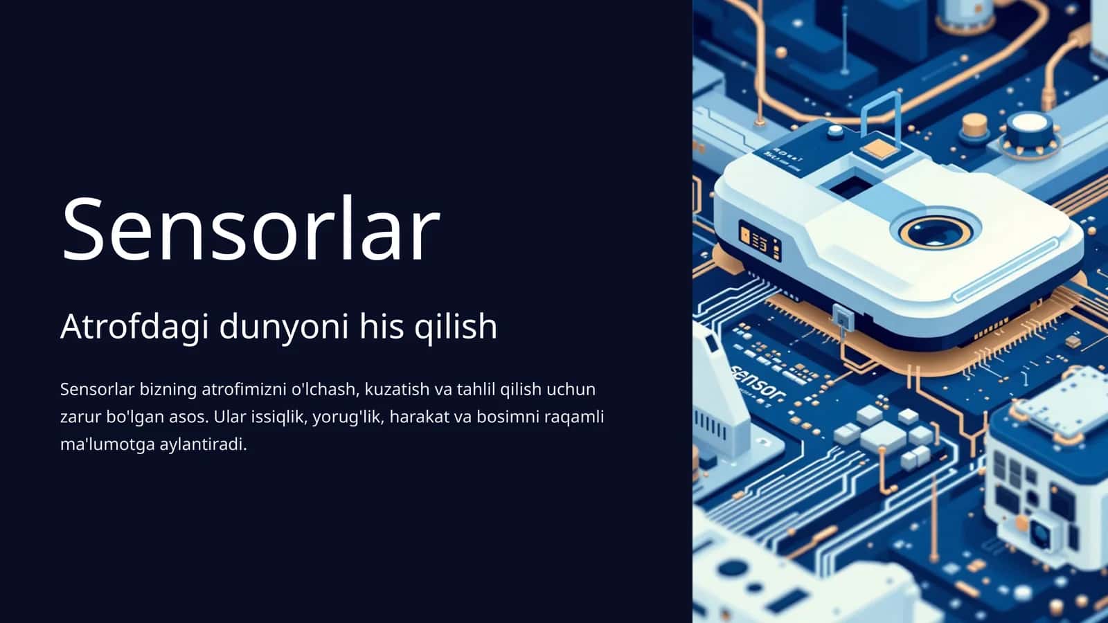 Sensorlar