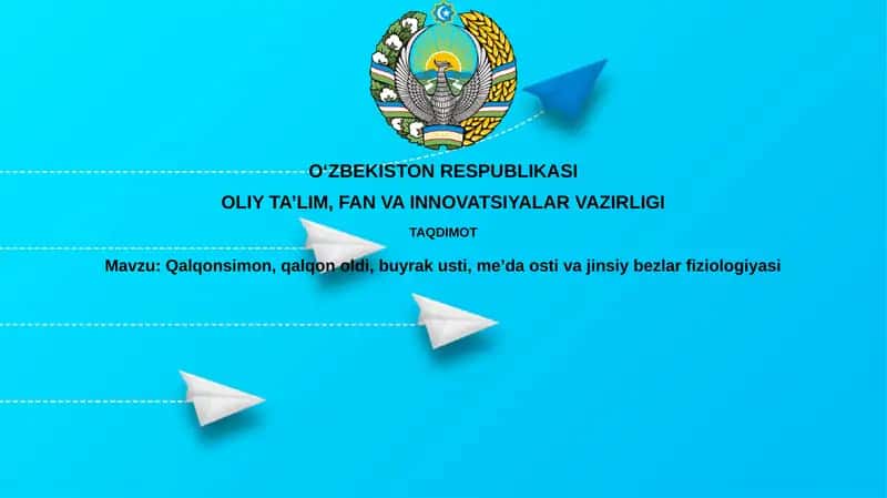 Endokrin bezlar fiziologiyasi