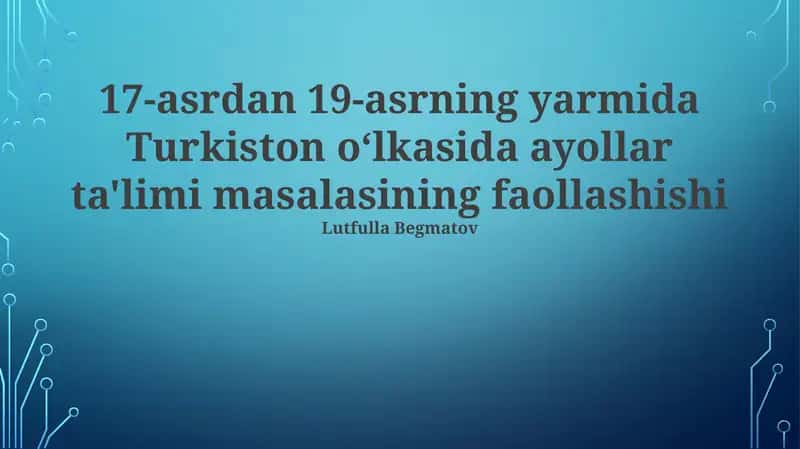 Ayollar ta'limi