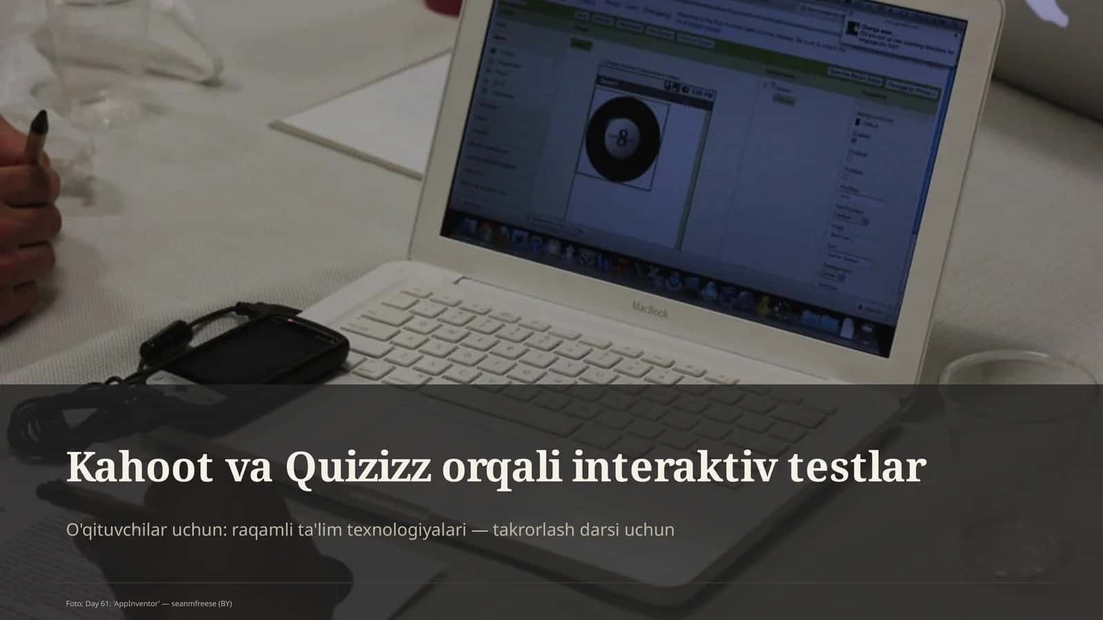 Kahoot va Quizizz orqali interaktiv testlar