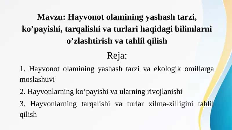Hayvonot olami