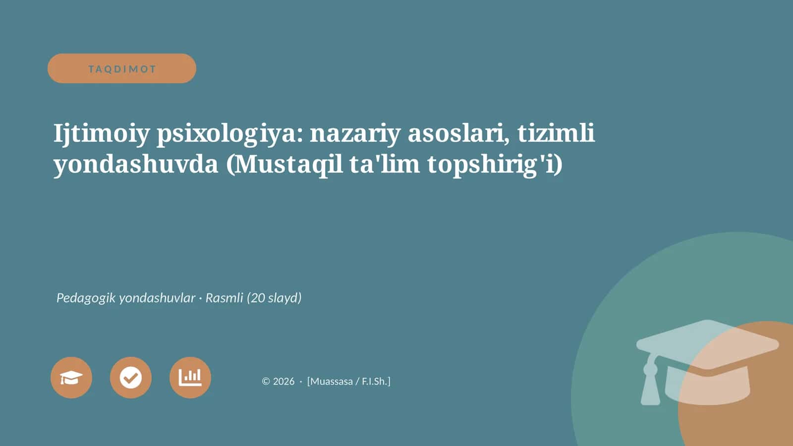 Ijtimoiy psixologiya: nazariy asoslari, tizimli yondashuvda