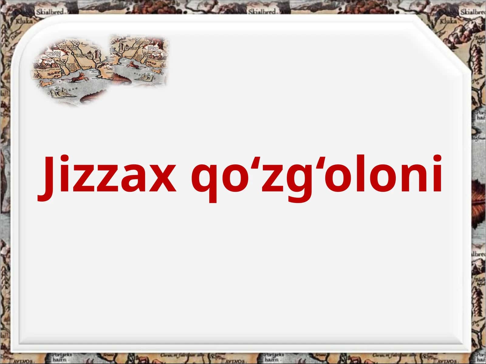 Jizzax qo‘zg‘oloni
