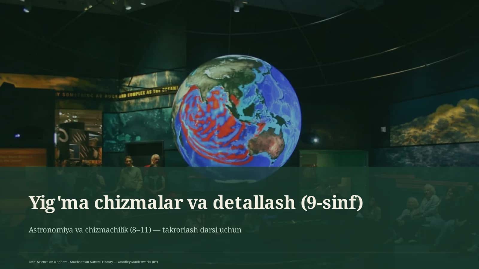 Yig'ma chizmalar va detallash (9-sinf)