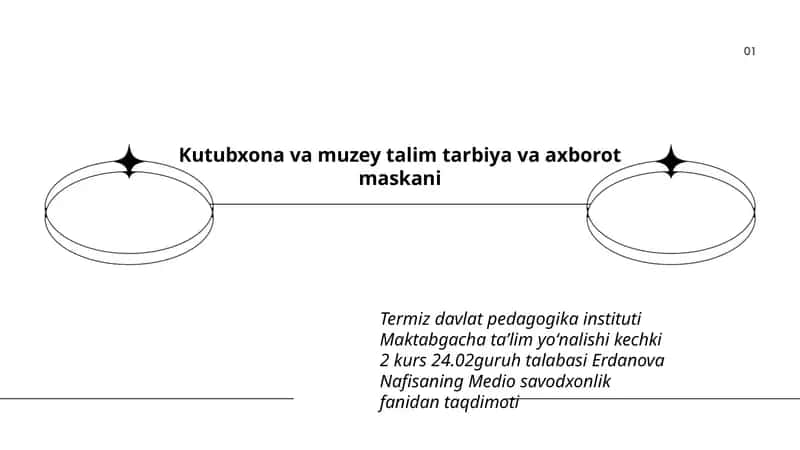 Medio savodxonlik fanidan taqdimoti