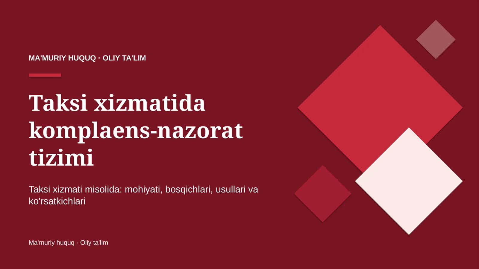 taksi xizmatida komplaens nazorat tizimi 6367