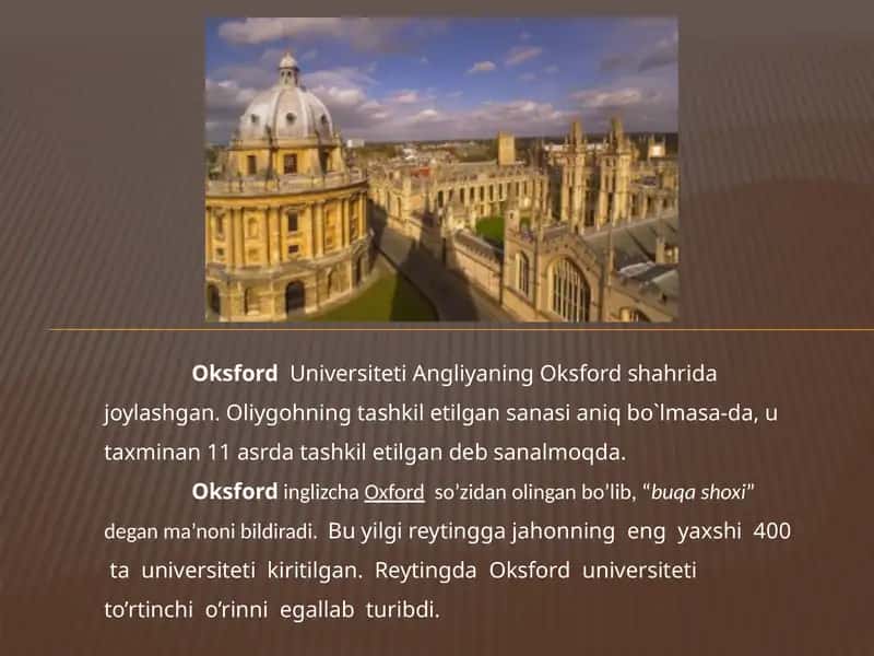Oksford Universiteti