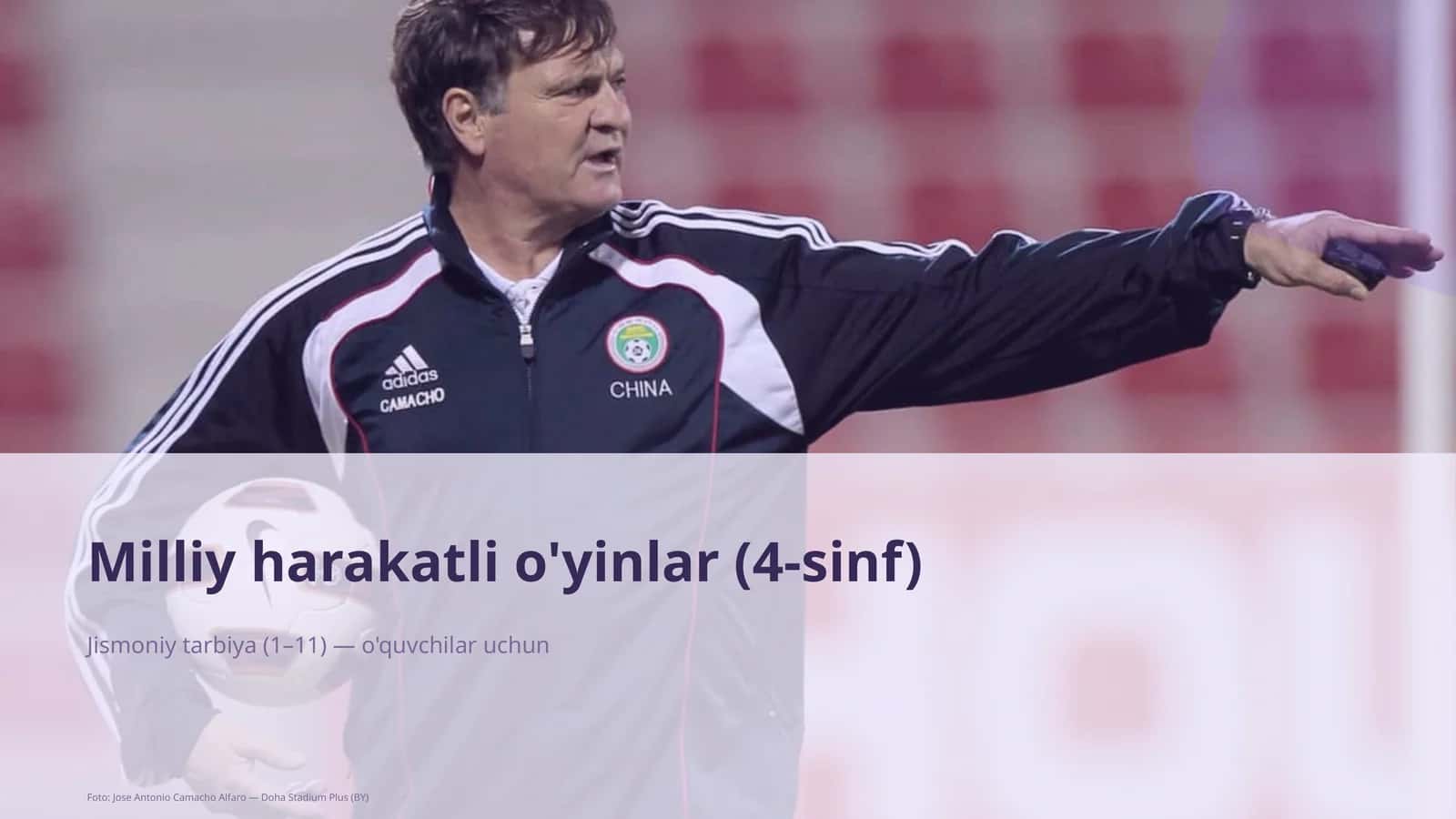 Milliy harakatli o'yinlar (4-sinf)