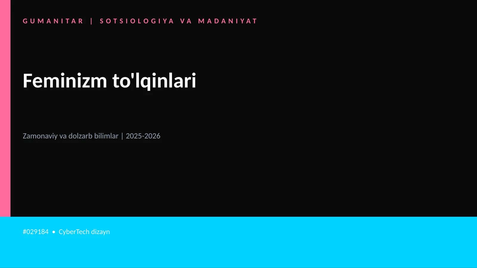 Feminizm to'lqinlari