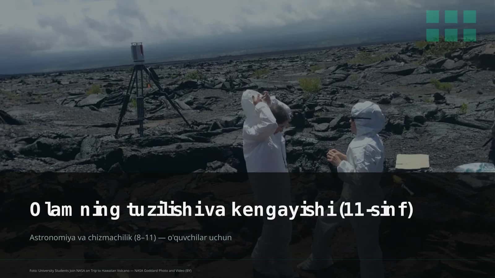 Olamning tuzilishi va kengayishi (11-sinf)