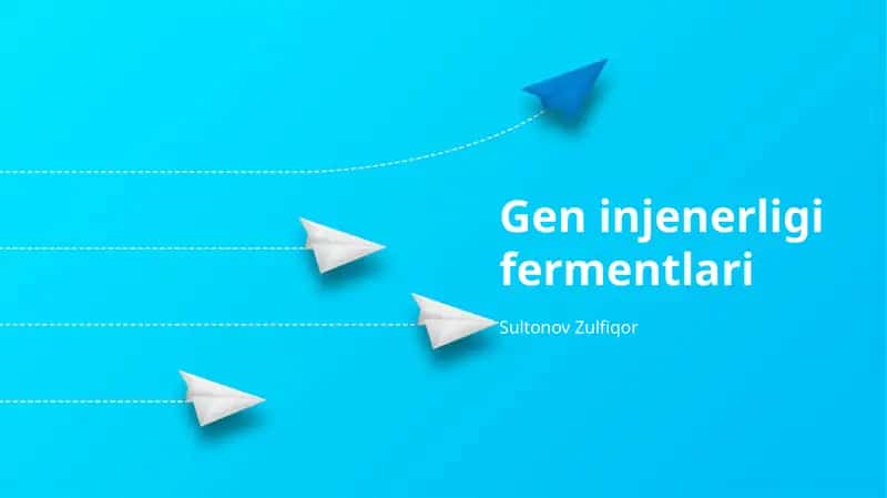 Genetik Muhandislik Fermentlari: Asoslari