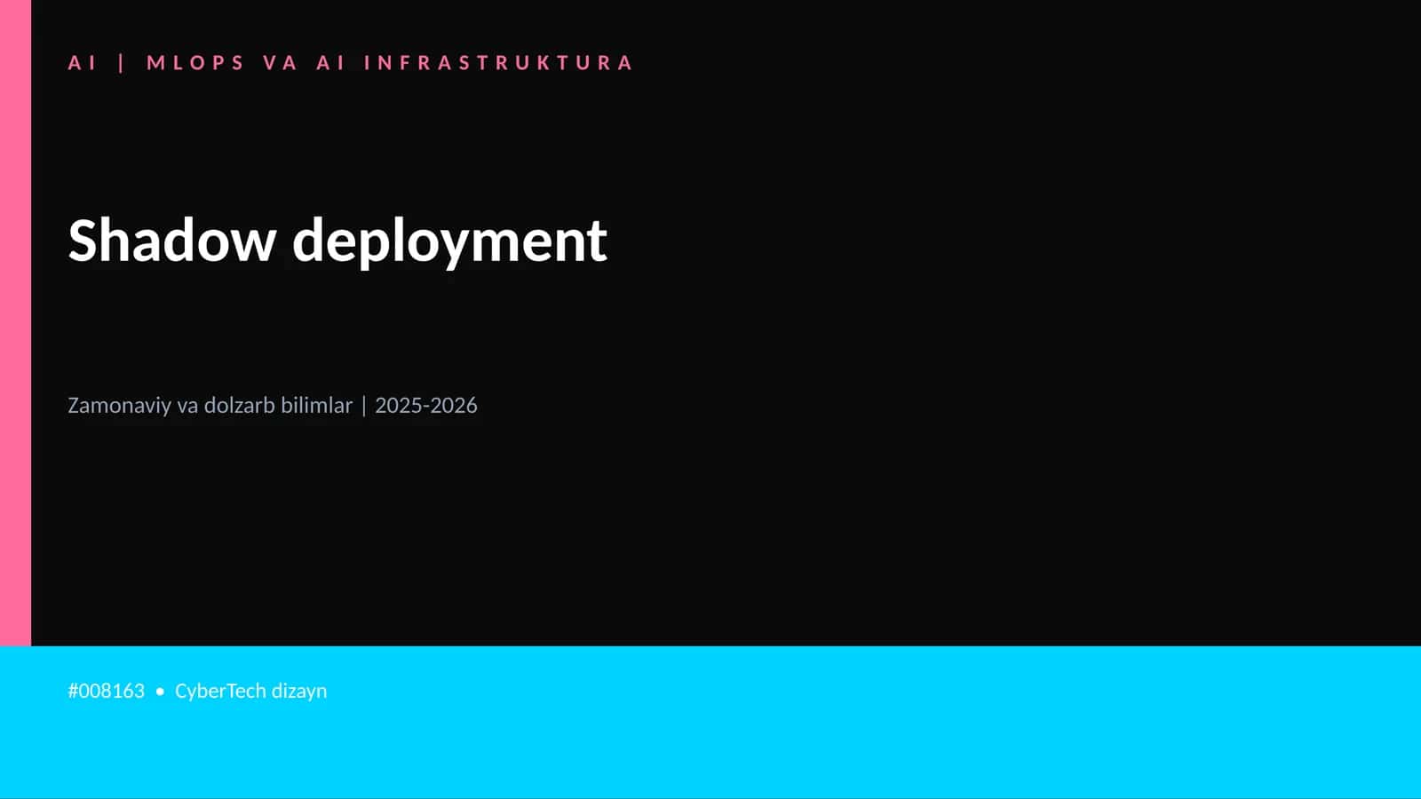 AI | MLOPS VA AI INFRASTRUKTURA