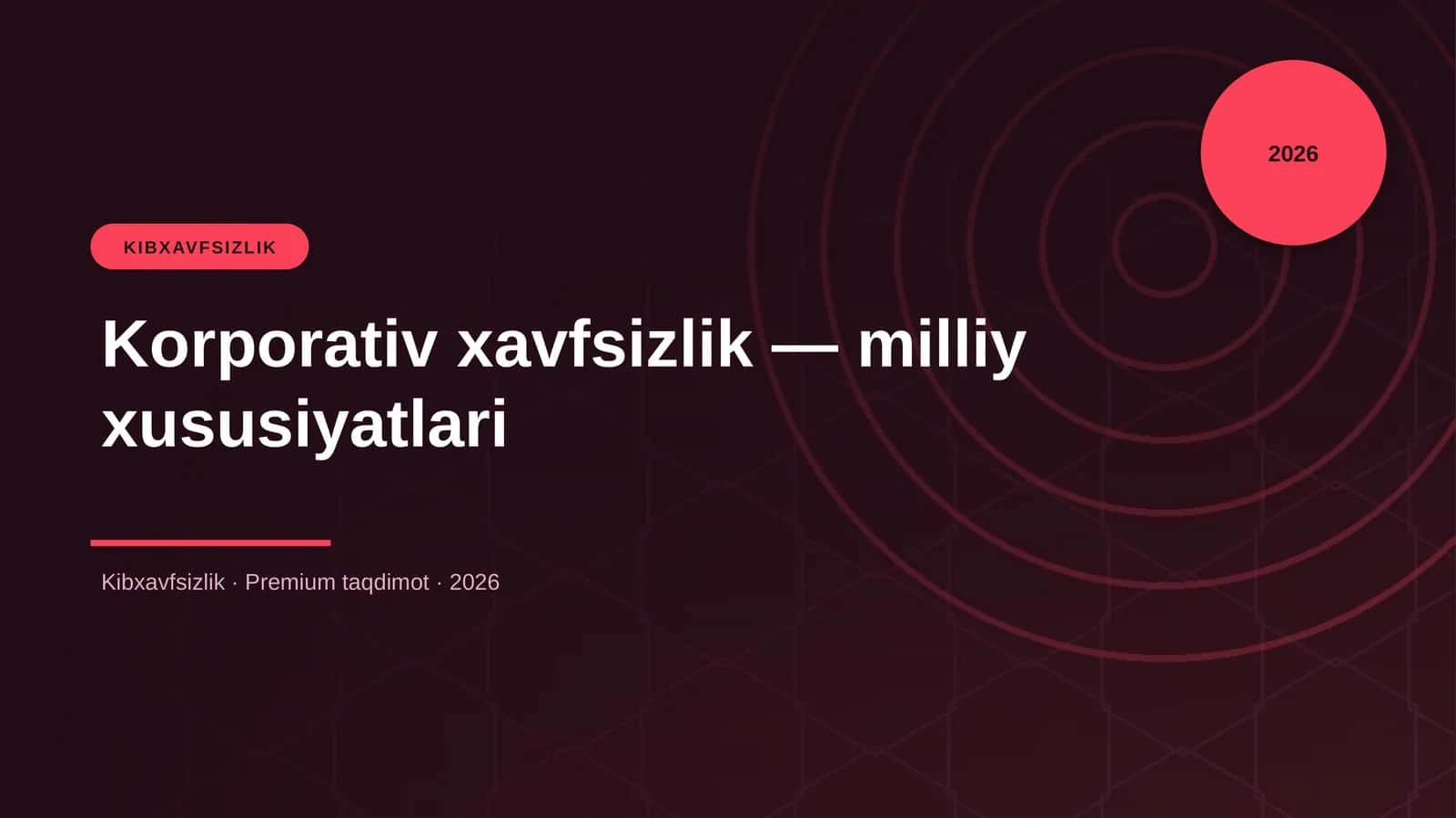 Korporativ xavfsizlik — milliy xususiyatlari