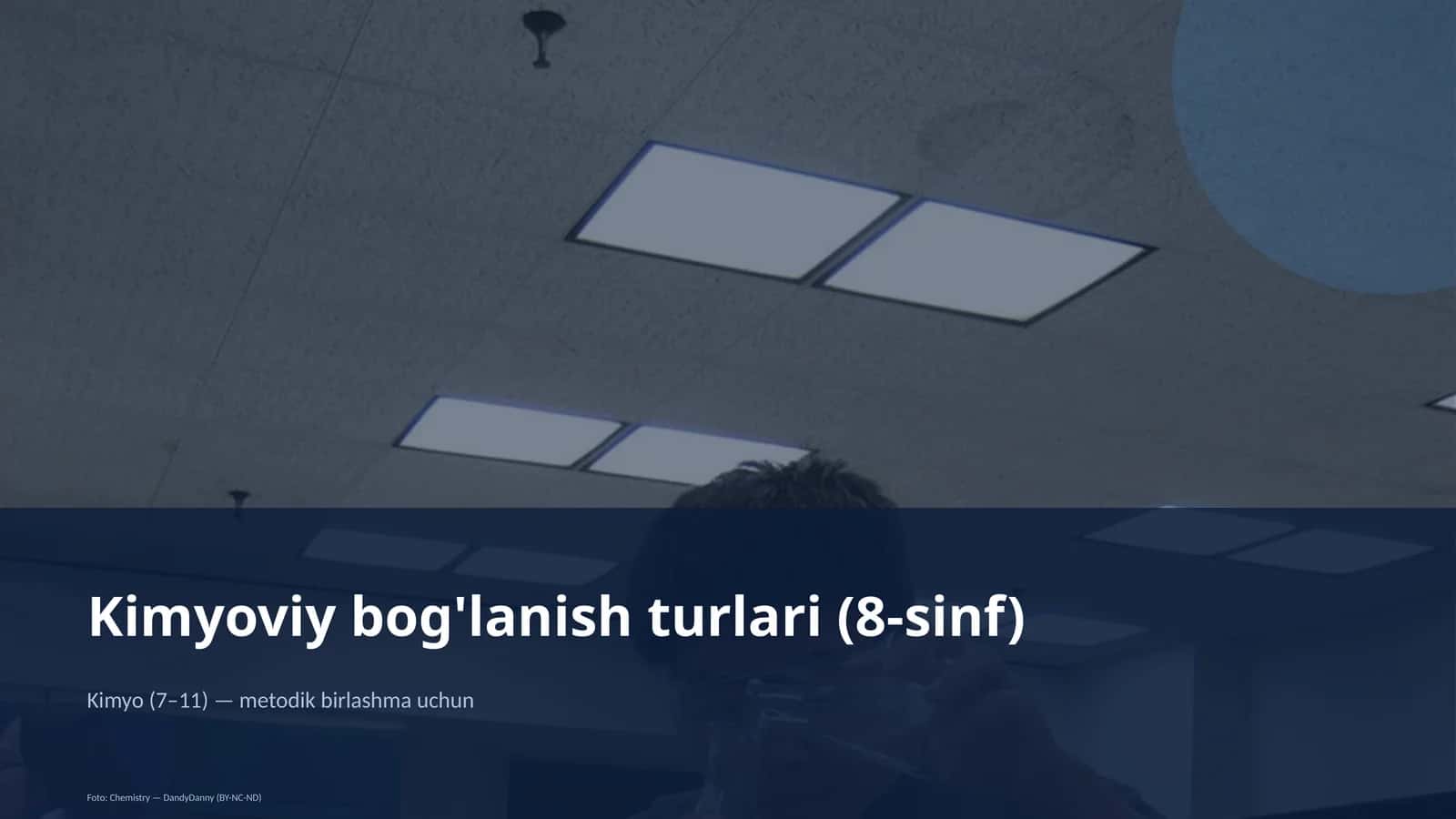 Kimyoviy bog'lanish turlari (8-sinf)