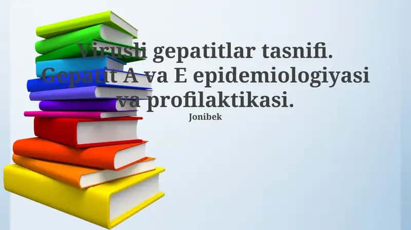 Virusli gepatitlar tasnifi