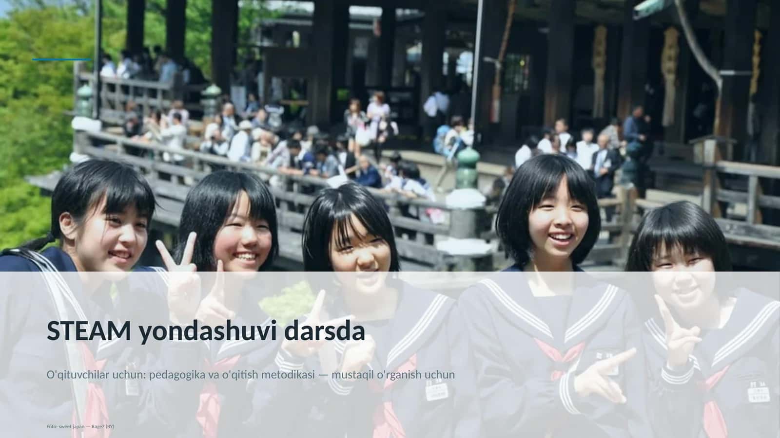 STEAM yondashuvi darsda