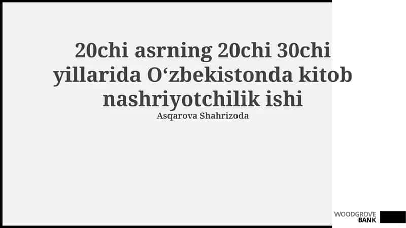 Davriy nashrlar