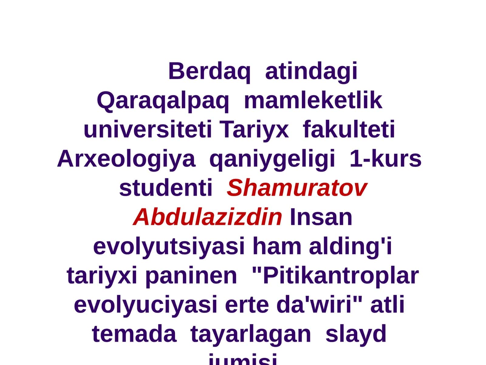 Pitikantroplar evolyutsiyasi erte da'wiri