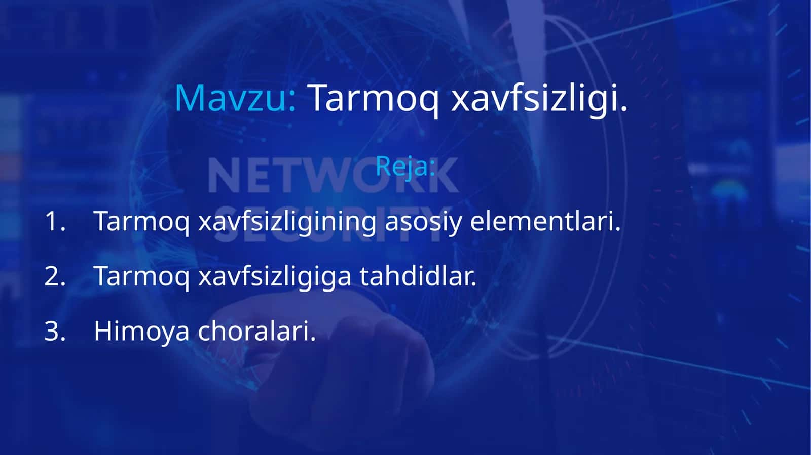 Tarmoq xavfsizligi