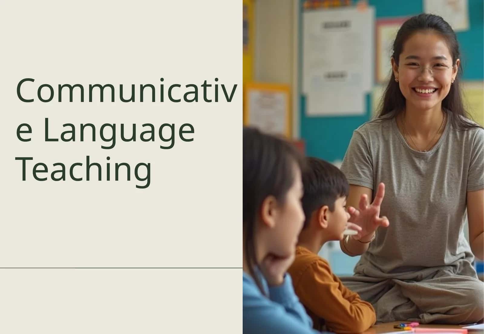 Communicative Language Teaching