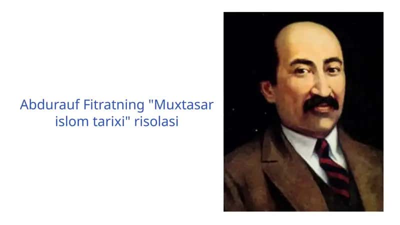 "Muxtasar islom tarixi" risolasi
