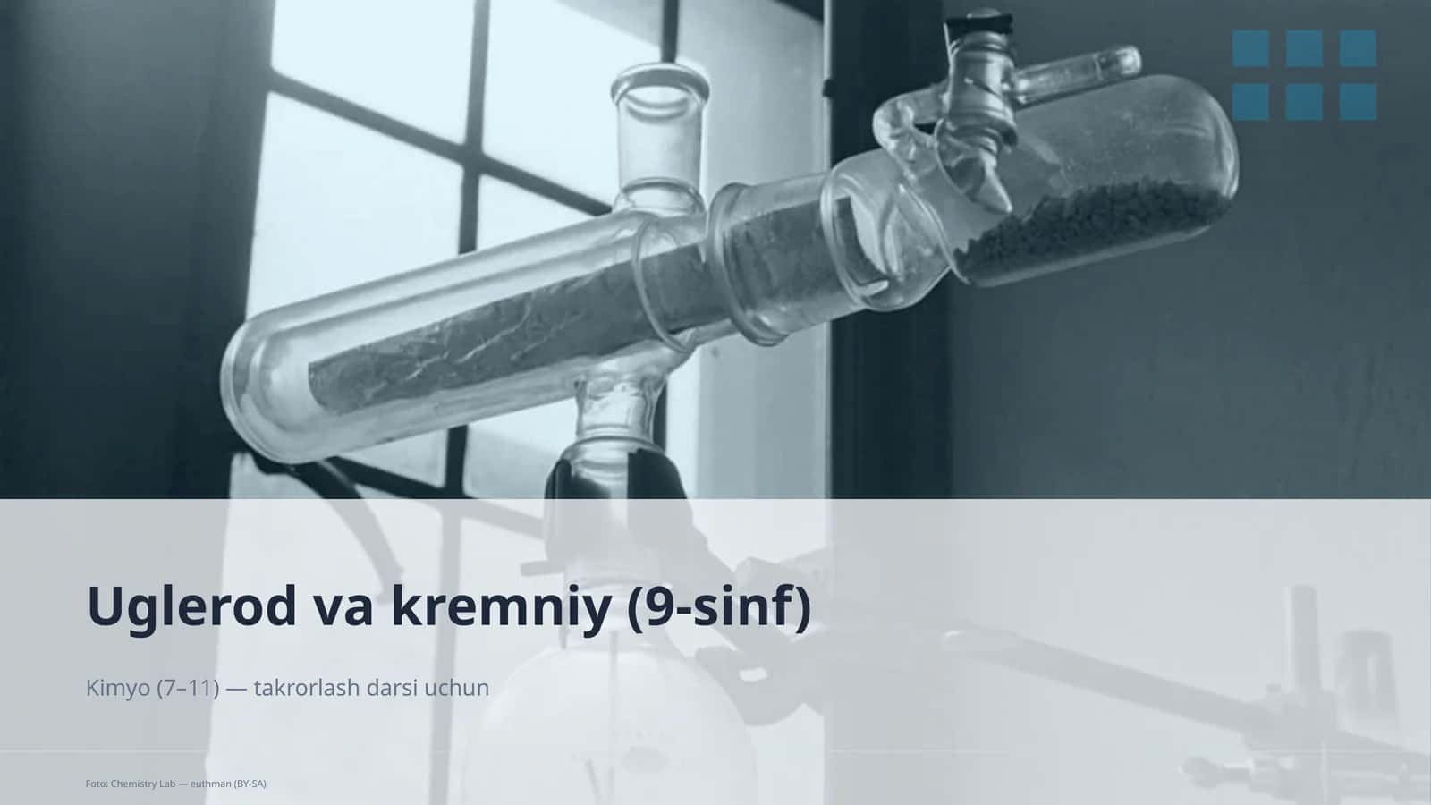 Uglerod va kremniy (9-sinf)