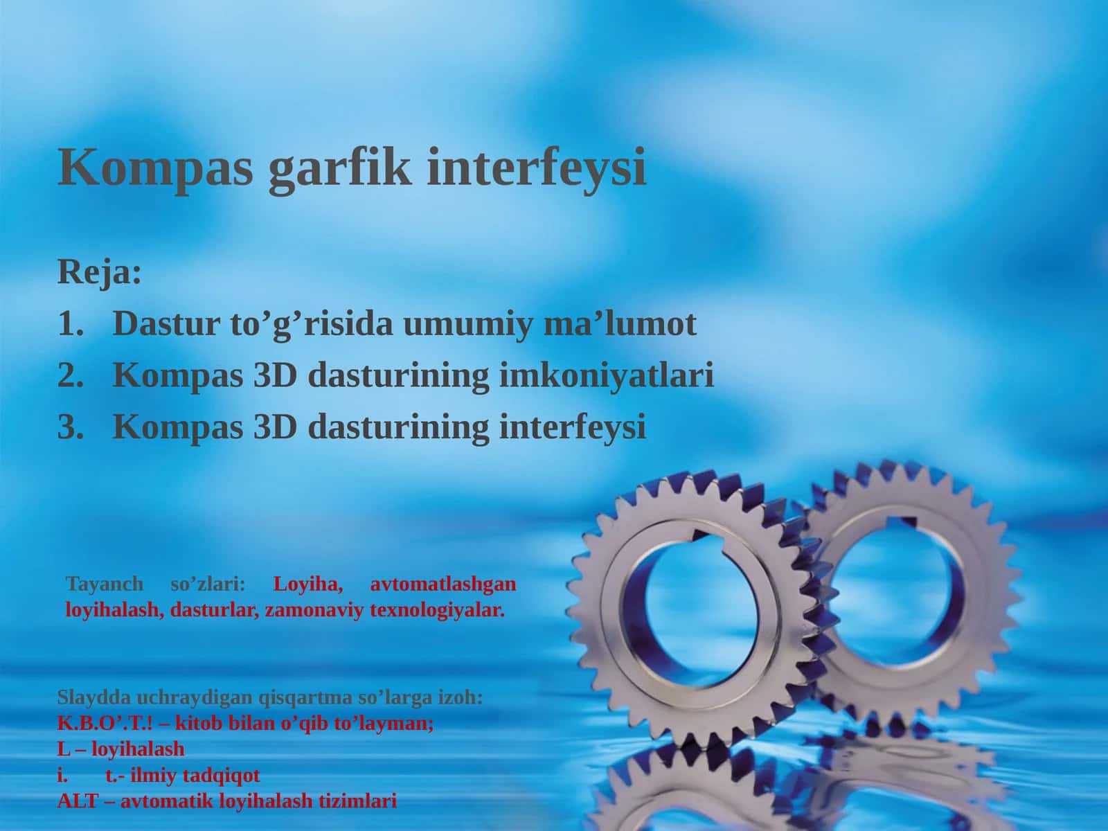 Kompas garfik interfeysi
