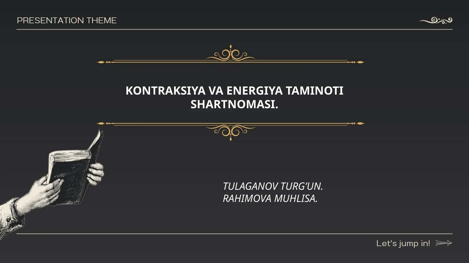 KONTRAKSIYA VA ENERGIYA TAMINOTI SHARTNOMASI