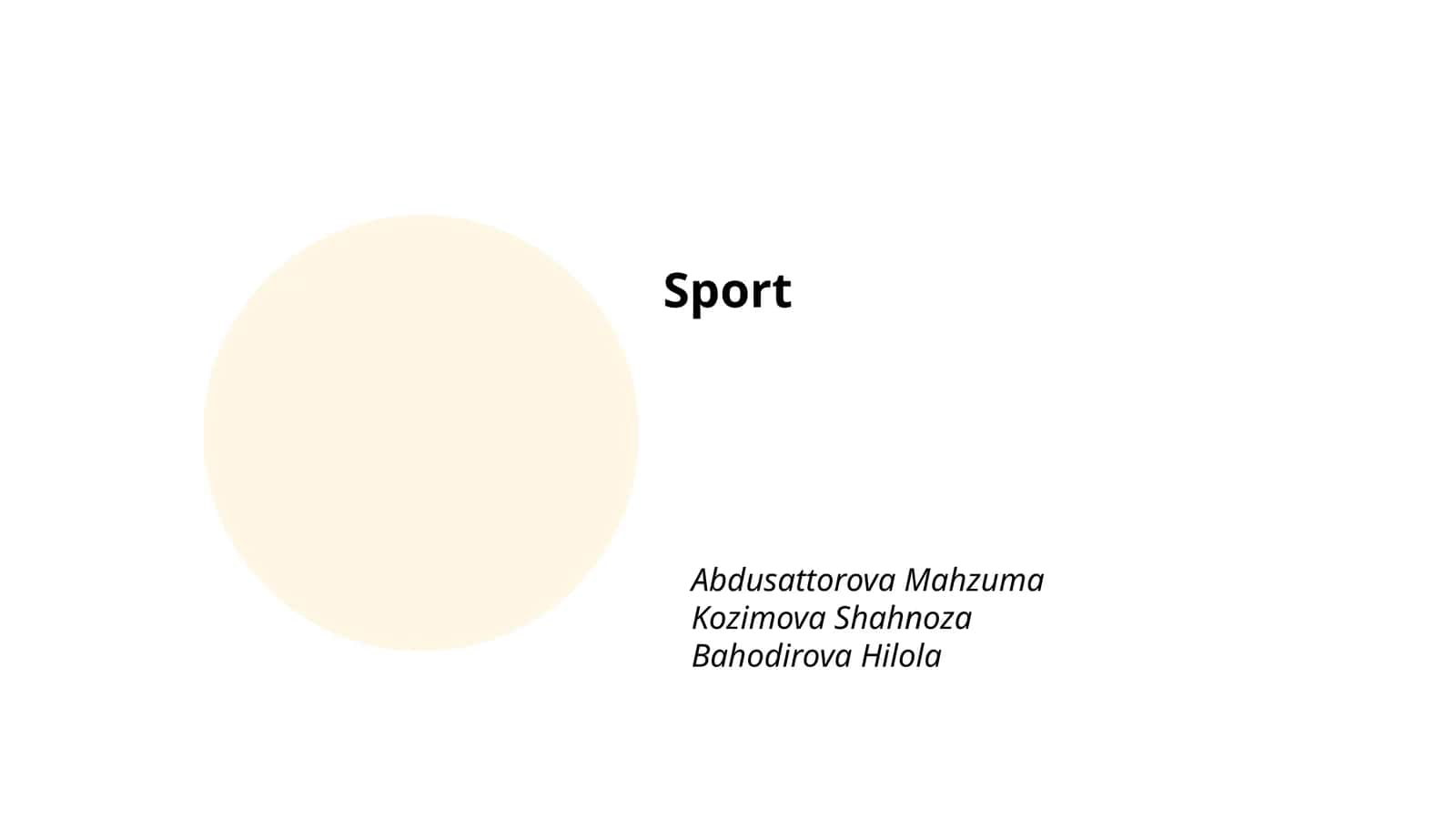 Sport History