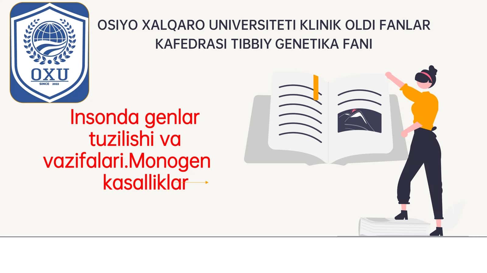 Insonda genlar tuzilishi va vazifalari