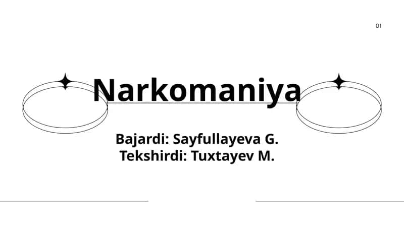 Narkomaniya