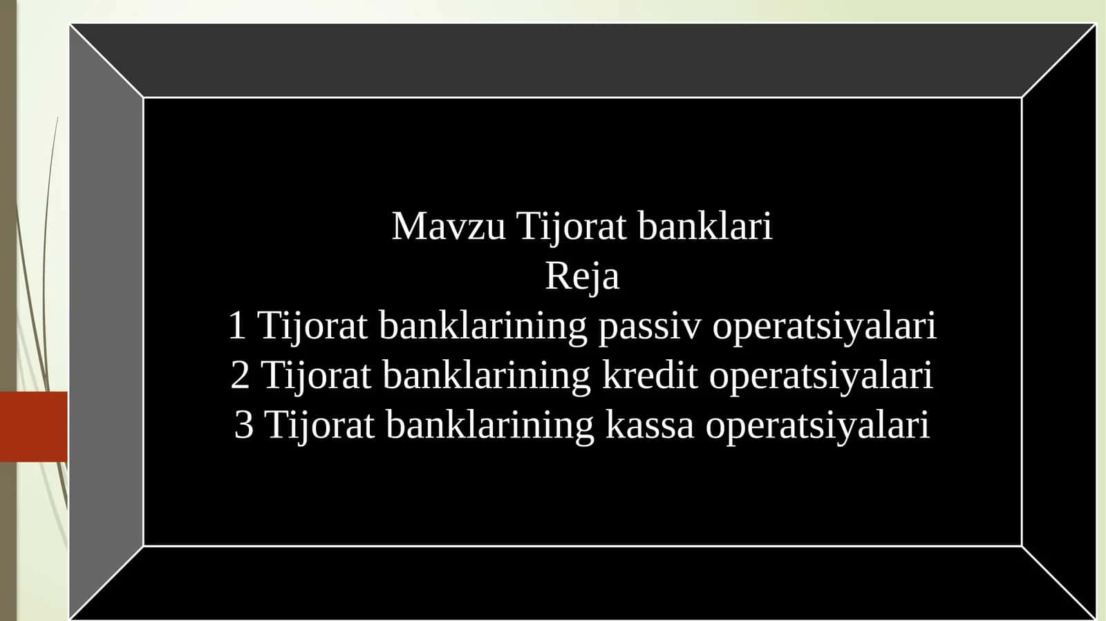 Tijorat banklari