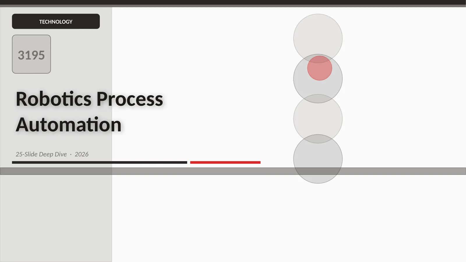 Robotics Process Automation
