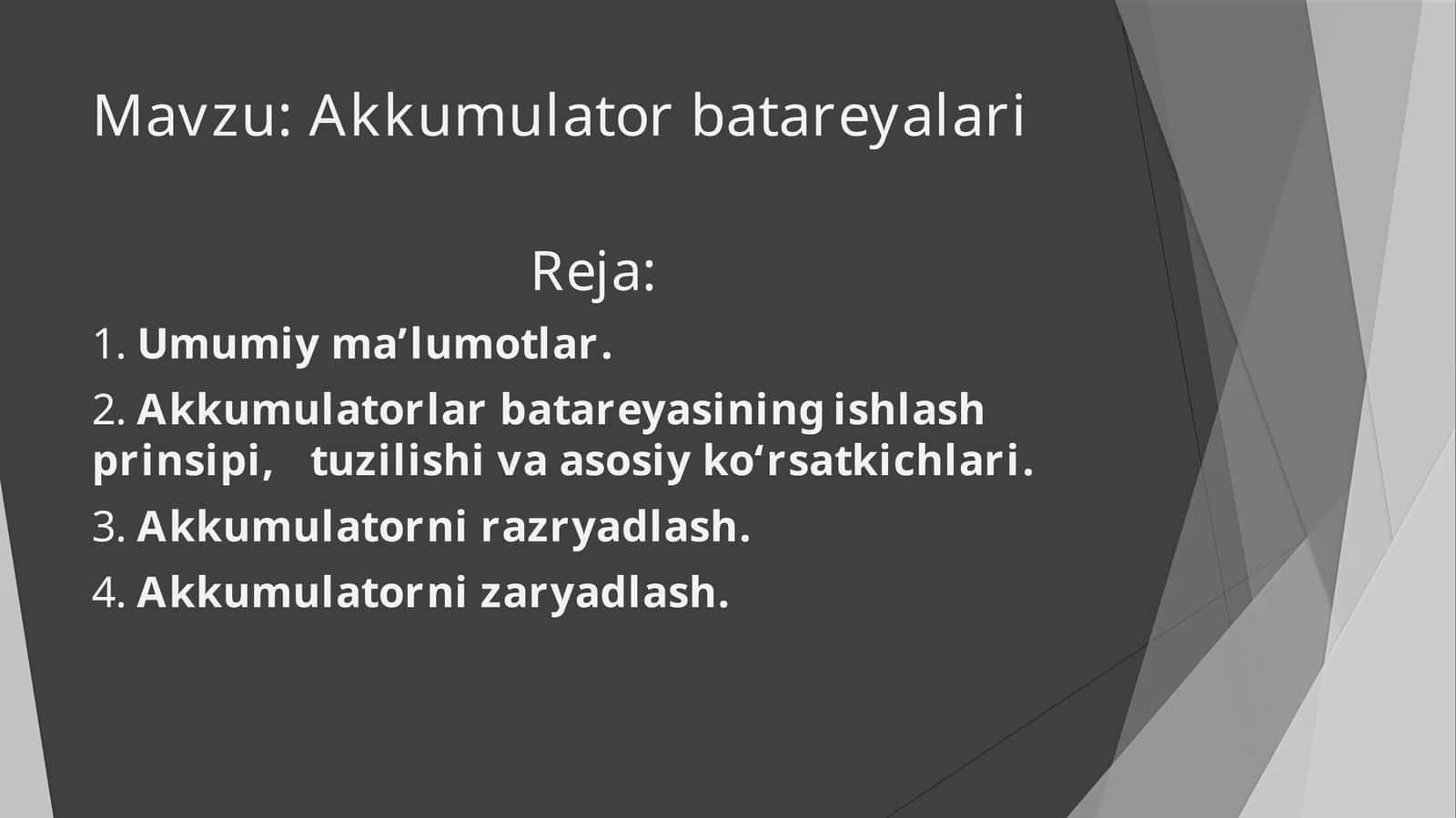 Akkumulatorbatareyalari