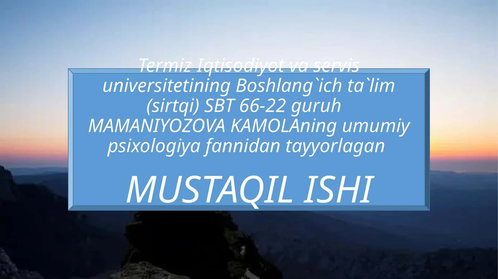 Faollik va motiv. Kreativlik ijodiy qobilyat va individual xususiyatlar o'rtasidagi bog'liqlik