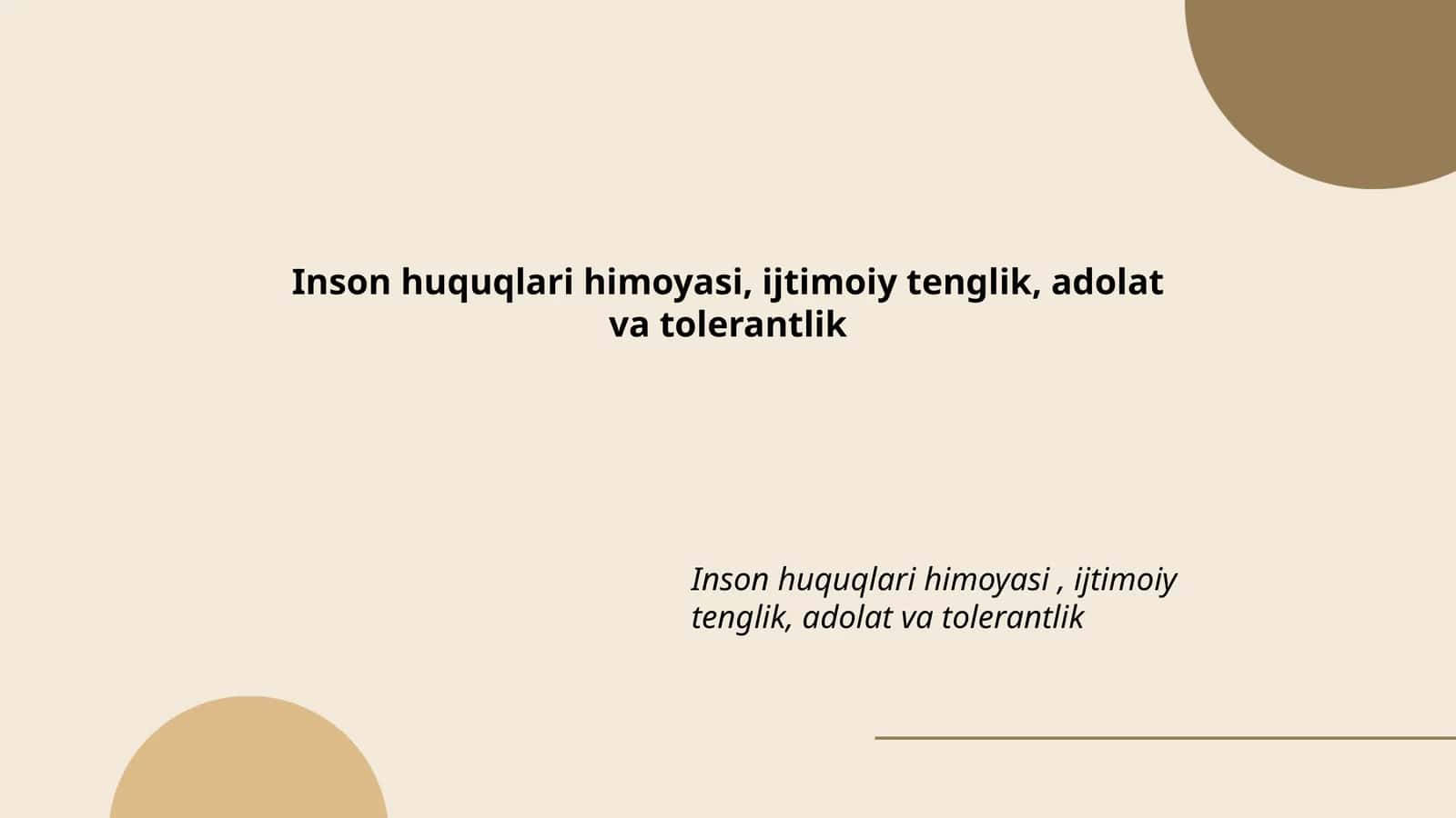Inson huquqlari himoyasi
