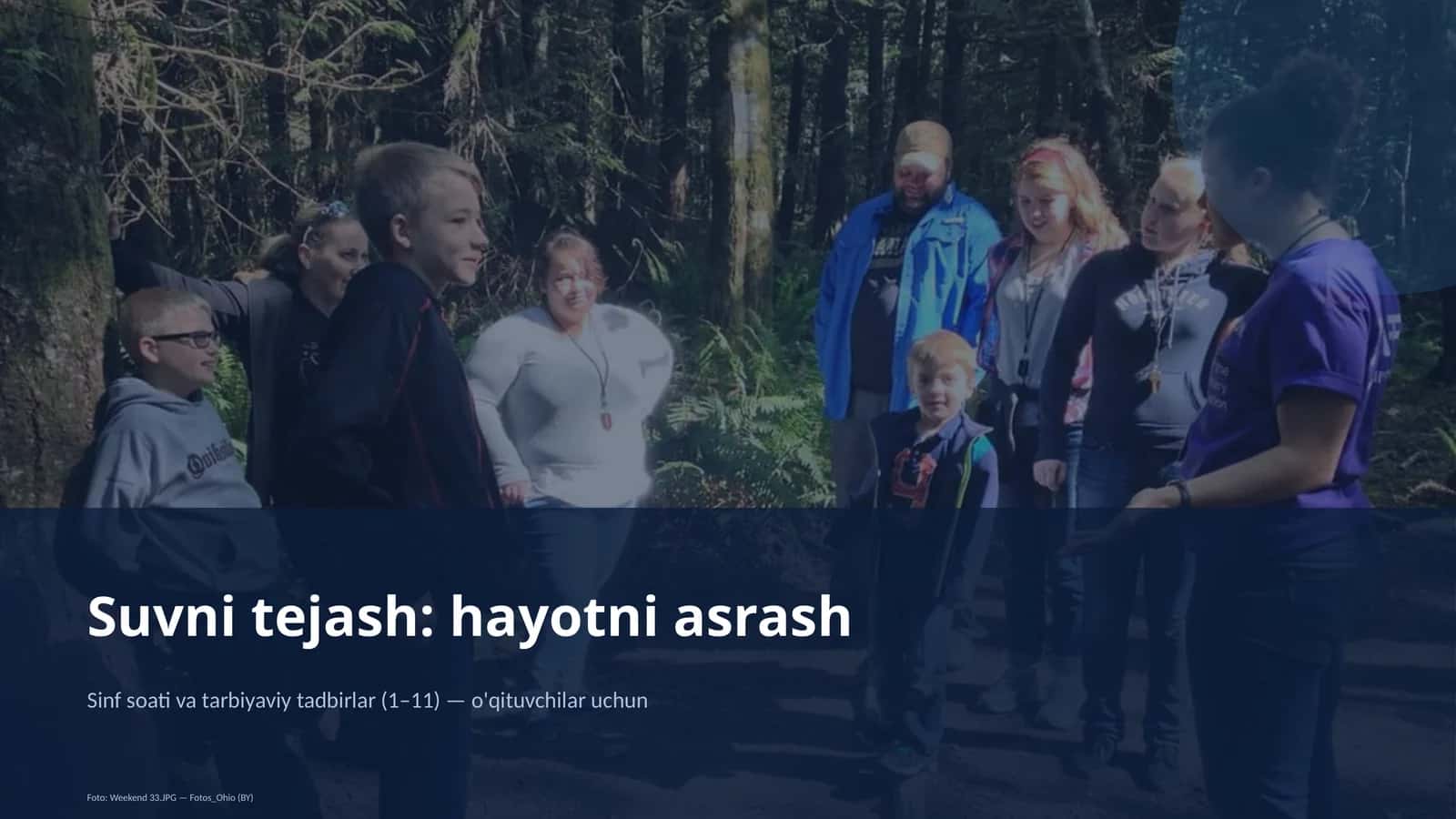 Suvni tejash: hayotni asrash
