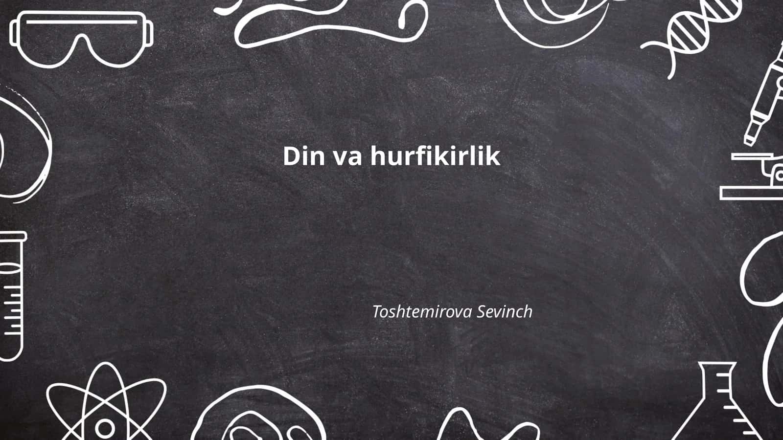 Din va hurfikirlilik