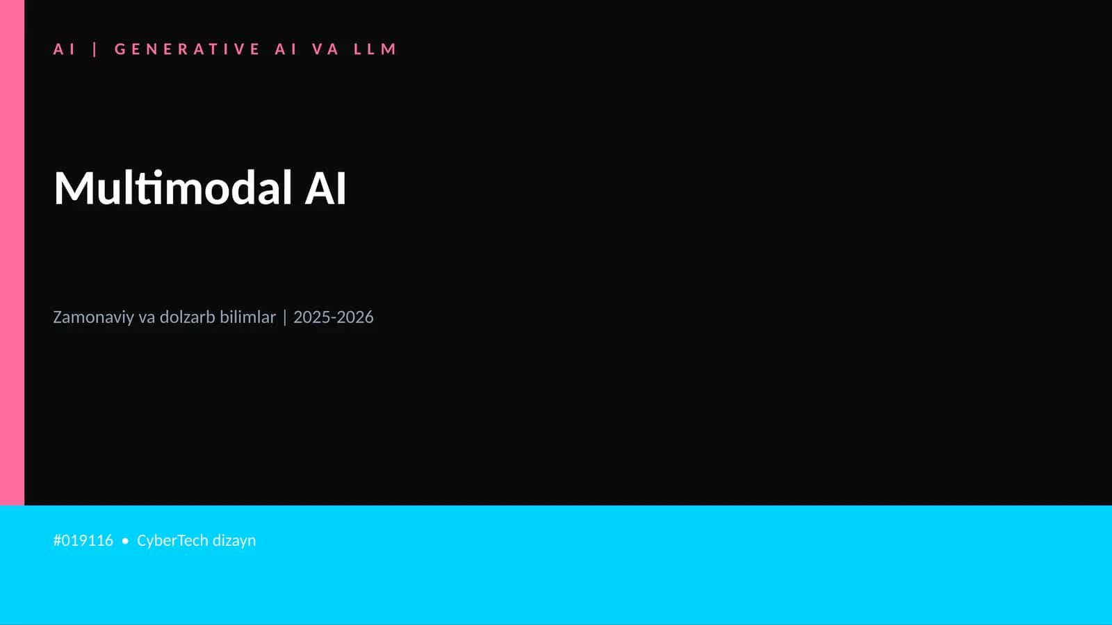GENERATIVE AI VA LLM