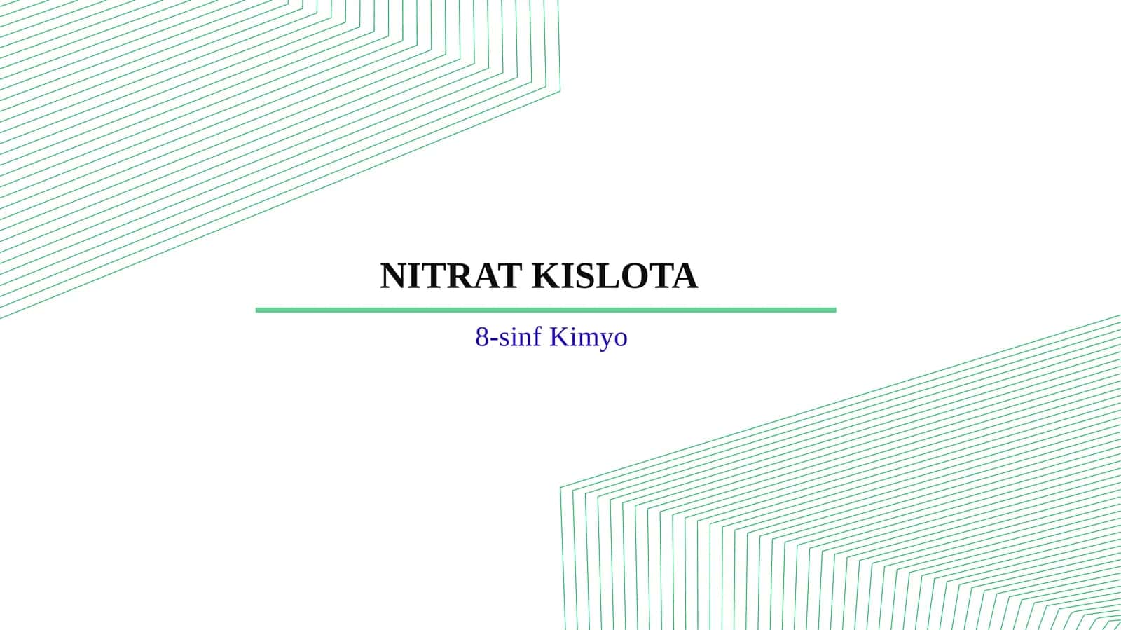 NITRAT KISLOTA