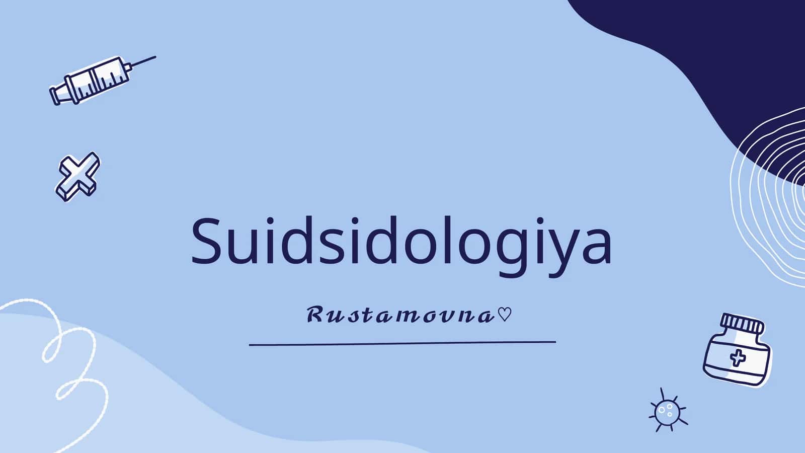 Suidsidologiya